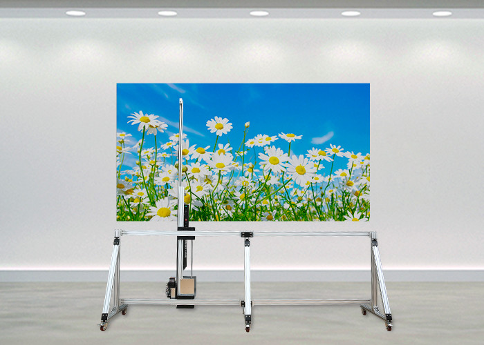 Double Heads Wall Inkjet Printer 10ML Ink 9600DPI Wall Sticker Printing Machine