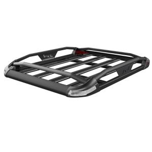Quality SUV Roof Top Rack Basket Universal 4x4 Aluminium With LED Light wholesale