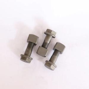 Quality M40 M28 M16 Railroad Track Bolts And Nuts Square Head wholesale