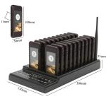 hot selling 1-20 wireless restaurant pager system