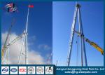 Polygonal Substation Steel Structures , Electric Transmission Tower