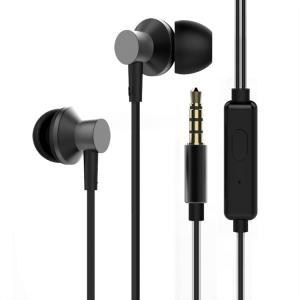Quality Fashion Wired Earbud Ear Earphone For Iphone Mobile Phone In-ear Headphone With Mic wholesale