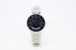 Black Unisex Watch Stainless Steel , Stainless Steel Strap Watch