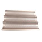 Wave Gutter Non Stick French Bread Perforated Tray Baking Baguette Pan