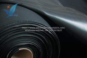 Quality 1.0mm Fireproof Industrial Silicone Fabric Fireproof Anti Aging wholesale