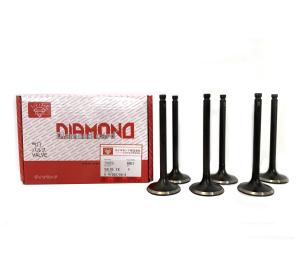 Quality 0-97000706-0 1-12551139-0 Exhaust Valve Intake Valve Engine Parts For 6BG1-4 EX200-6 wholesale