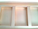 Handmade cigar gift packing boxes , Hi quality gradient red silver paper