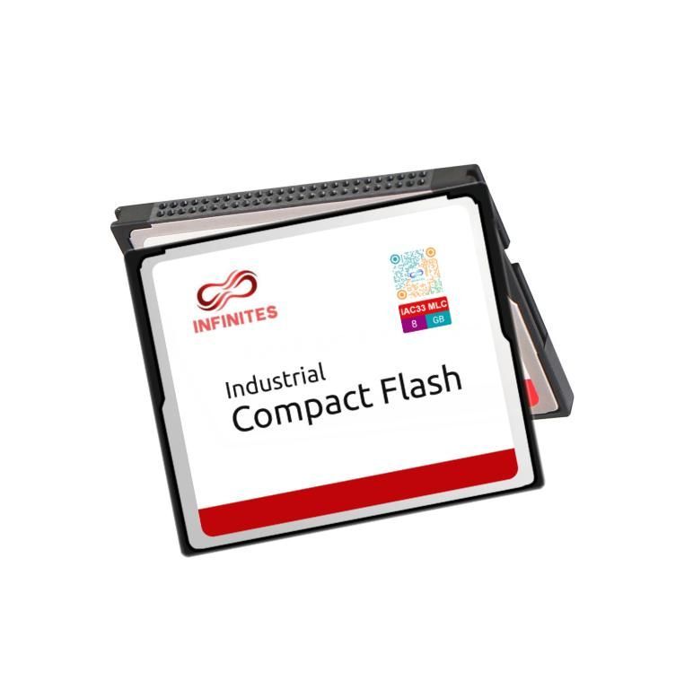 Compactflash Memory Card (CF) PATA Interface Card Complies with Compact Flash Specification 4GB MLC Industrial Grade CF Card -40&deg; C ~ +85&deg; C