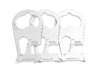 60MM EDC Tool Card Lightweight And Sleek Design Multifunctional Bottle Opener