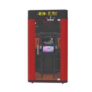 Quality Tempered Glass + Hardware Coin Operated Music Machine / Jukebox Karaoke Machine wholesale