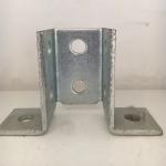 Accessories HDG Strut Channel Fittings galvanized unistrut Steel Channels Metal