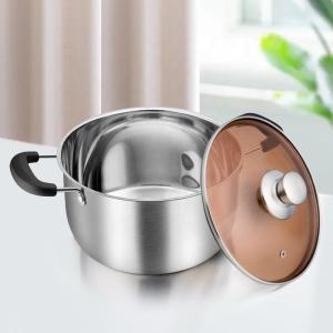 Quality Wholesale Top Seller Kitchen Cooking Ware Hot Pot Induction Stainless Steel Cookware Soup Pot wholesale