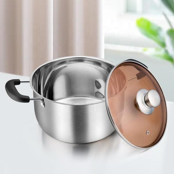 Wholesale Top Seller Kitchen Cooking Ware Hot Pot Induction Stainless Steel