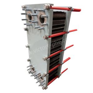 Quality Nickel Plate Frame Industrial Cooling Heat Exchanger PHE Type wholesale