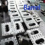 Spot parallel twin screw pelletizing extruder accessories 45 steel barrel
