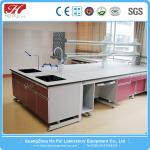 Polypropylene Chemistry Lab Furniture Moisture Resistance 8mm Thick Door