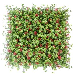 Quality Outdoor Boxwood Artificial Green Walls Greenery Foliage Panels 4x25 wholesale