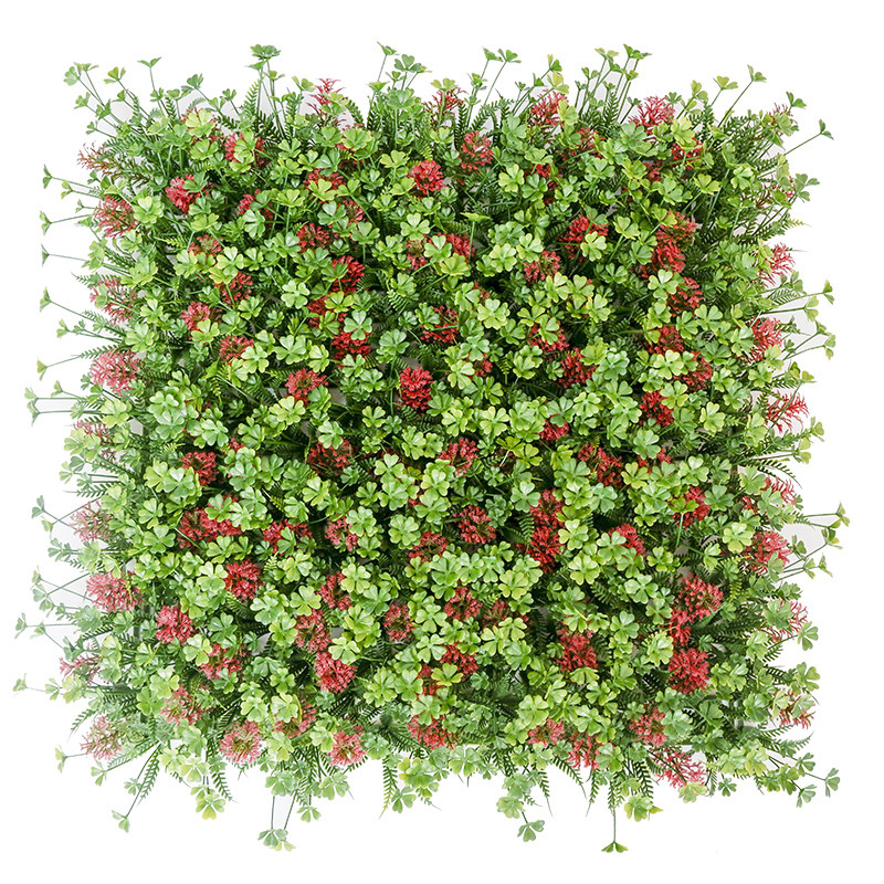 Tropical Living Artificial Green Walls Plant Dark Green 3d Plastic Outdoor