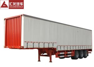 Quality Flatbed Baseplate Curtain Side Trailer 6 Channels Braking High Fixity wholesale