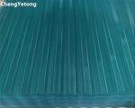 Green Color Coated Roofing Sheets / Precoated Roofing Sheets With Acid / Alkali