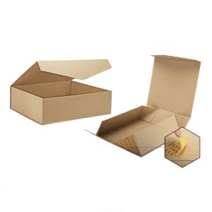 Quality Luxury Magnet Folding Flat Pack Gift Boxes 1200gsm Art Paper Box wholesale