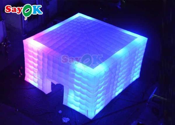Commercial White Nightclub Party Inflatable Air Tent Large Inflatable Nightclub