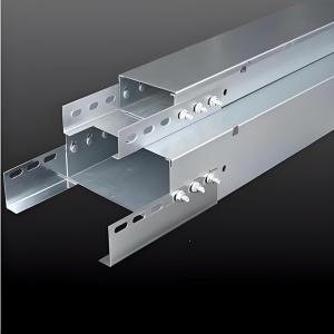Quality Straight Slot Enclosed Cable Tray For 50mm Height Installation wholesale
