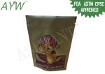 Reusable Aluminum Bags Food Packaging Lock Zipper For Day Lily Buds
