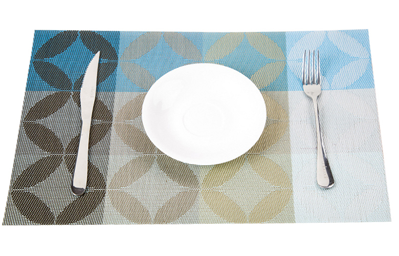 30*45cm or Customized Size PVC Table Mat for Restaurants Heat Resistant and Reusable