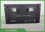 19'' Rack 10.24KWh 51.2V 200Ah Telecom Back Up Battery
