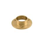 Custom OEM CNC Brass Parts Brass Flange Bushing Powder Coating