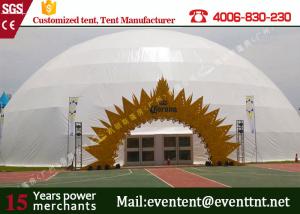 Quality Outdoor large Geodesic dome white marquee circus tent event tent camping family tent for sale wholesale