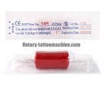 Silicone Material Red Clear Tattoo Tubes , Disposable Cartridge Tattoo Tubes