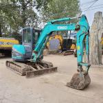 Shanghai Used Kobelco SK55 Excavator Good Condition 28.3 KW 5290 KG Operating