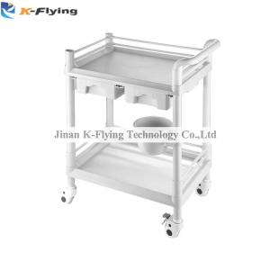 Quality Treatment nursing Trolley Cart Abs Plastic Hospital Medical trolley wholesale