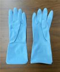 Spray Flocklined Natural Rubber Latex Gloves For Cleaning Window