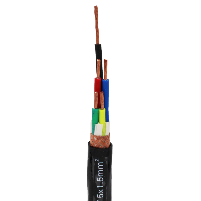 Underground PVC Insulated Twisted Pair Shielded Flexible Control Cables 0.75mm2-1.5mm2