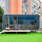 Professional Apple Cabin With Balcony Premade House Container House Casas