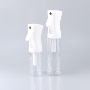 Quality Transparent Fine Mist Continuous Spray PET Plastic Bottles 5oz 10oz wholesale