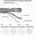 flexible stainless steel wire rope cable mesh netting for zoo