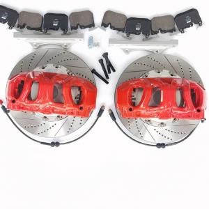 Quality 8 Pots BM8 Brake Caliper With 410*36mm Drilled Slotted Disc Fit For Infiniti G37X wholesale