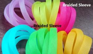 Quality Braided Expandable Sleeving Cable Protection , Automobile Pet Expandable Braided Sleeving Black wholesale