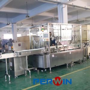 Quality 30ml 75ml High Speed Spray Filling Machine And Capping Production Line wholesale