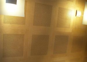 Quality 600mm Width 12mm Wooden Pegboard Sheets For Wall Decoration wholesale