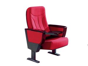 Quality VIP Movable Steel Leg Folding Auditorium Chairs With Hidden Tablet wholesale