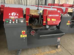 Quality GW4028B Cutting Metal 280mm Capacity Semi Automatic Bandsaw Machine wholesale