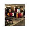 Buy cheap Chorme Metal Floor Standing Garment Display Stand Two Ways Easy Assembly For from wholesalers