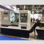 Long Life Cnc Auto Lathe Machine Precision Slant Bed Body Cutter Lathe Series