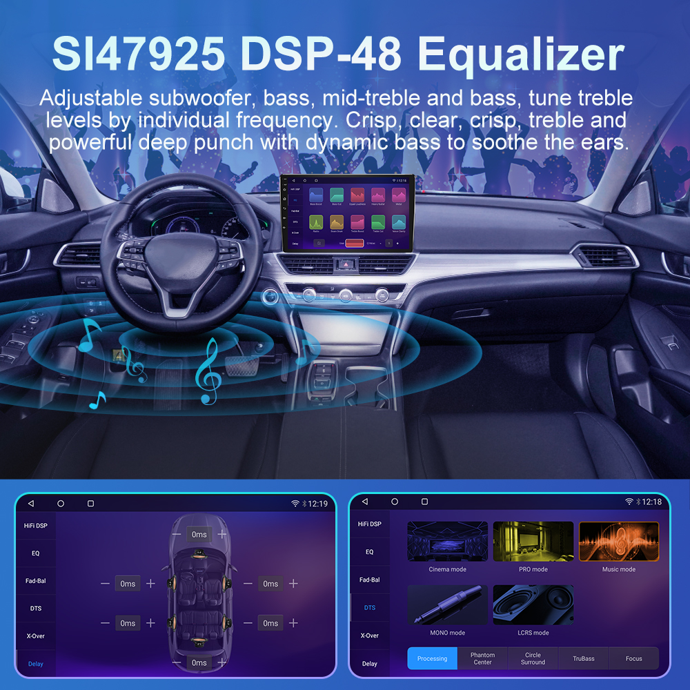 High Resolution 1024*600 2 Din Navigation GPS FM Mirror Link for Nissan Kia Honda VW
