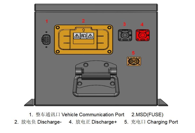 CAN RS485 72V 120AH Electric Motorcycle Battery Pack Sheet Metal Housing